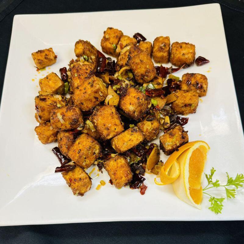 [spicy][spicy]Spicy Diced Tofu
