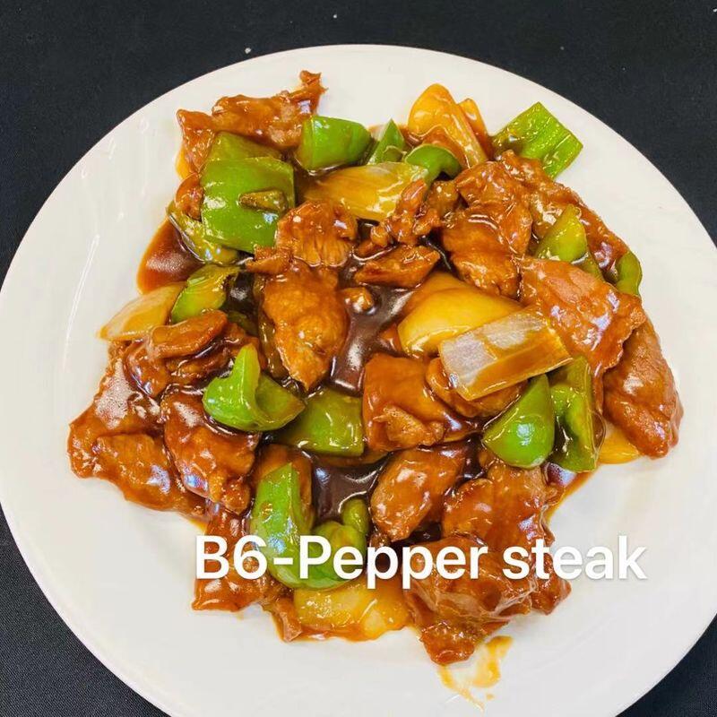 B6-Pepper Steak