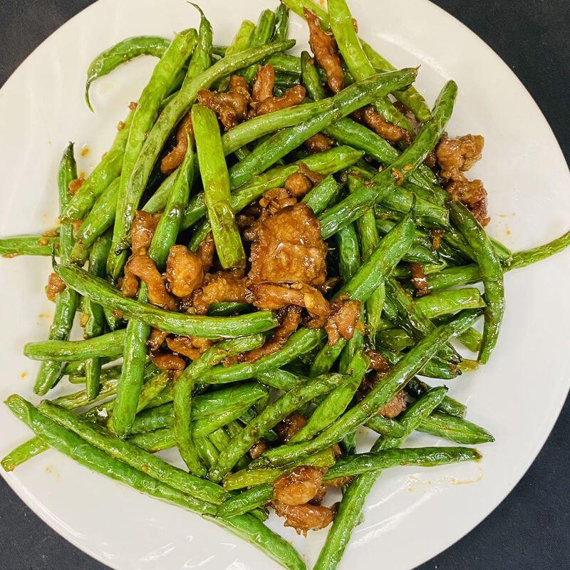 P3-Pork With Dry Sauteed Green Beans